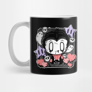 Victor the zombie vampire boy in kawaii style Mug